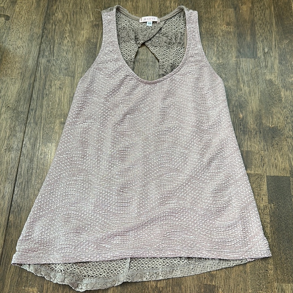 Mauve tank top